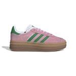 adidas roze met groen|Gazelle schoenen .